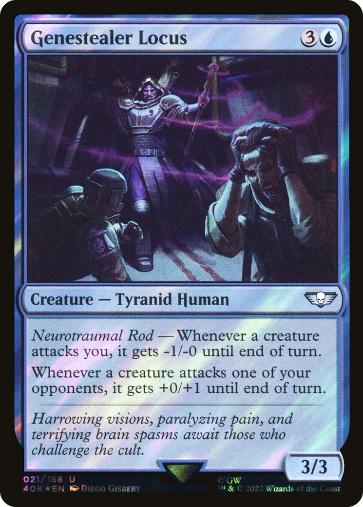 Genestealer Locus (Surge Foil) [Universes Beyond: Warhammer 40,000] | Grognard Games