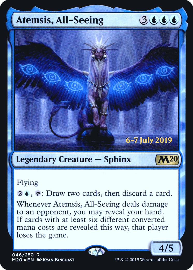 Atemsis, All-Seeing  [Core Set 2020 Prerelease Promos] | Grognard Games
