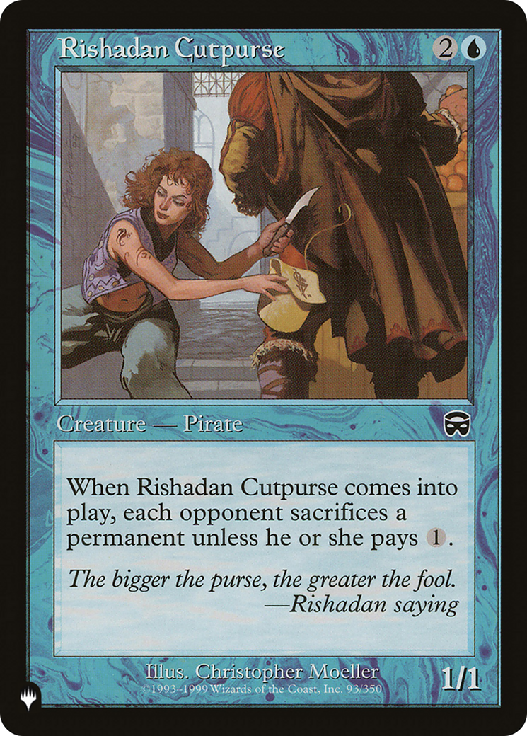 Rishadan Cutpurse [The List] | Grognard Games