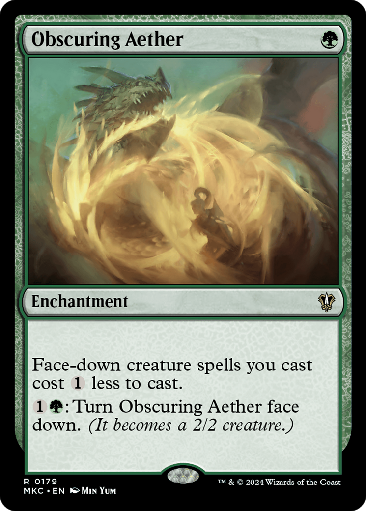 Obscuring Aether [Murders at Karlov Manor Commander] | Grognard Games
