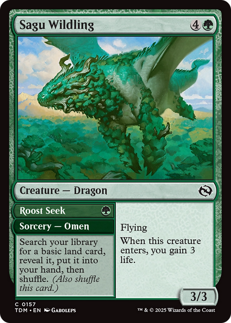 Sagu Wildling [Tarkir: Dragonstorm] | Grognard Games