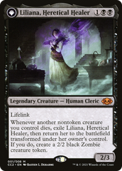 Liliana, Heretical Healer // Liliana, Defiant Necromancer [Commander Collection: Black] | Grognard Games