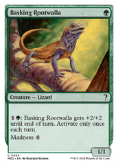 Basking Rootwalla (White Border) [Mystery Booster 2] | Grognard Games