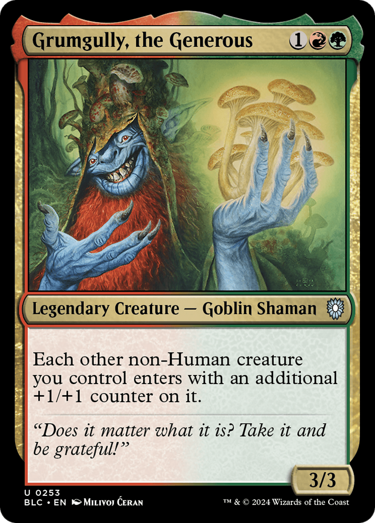 Grumgully, the Generous [Bloomburrow Commander] | Grognard Games