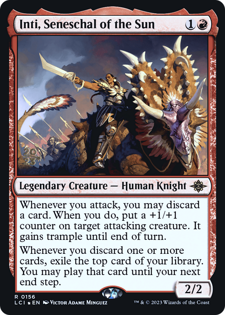 Inti, Seneschal of the Sun [The Lost Caverns of Ixalan Prerelease Cards] | Grognard Games