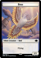 Elephant // Bird Double-Sided Token [Dominaria Remastered Tokens] | Grognard Games