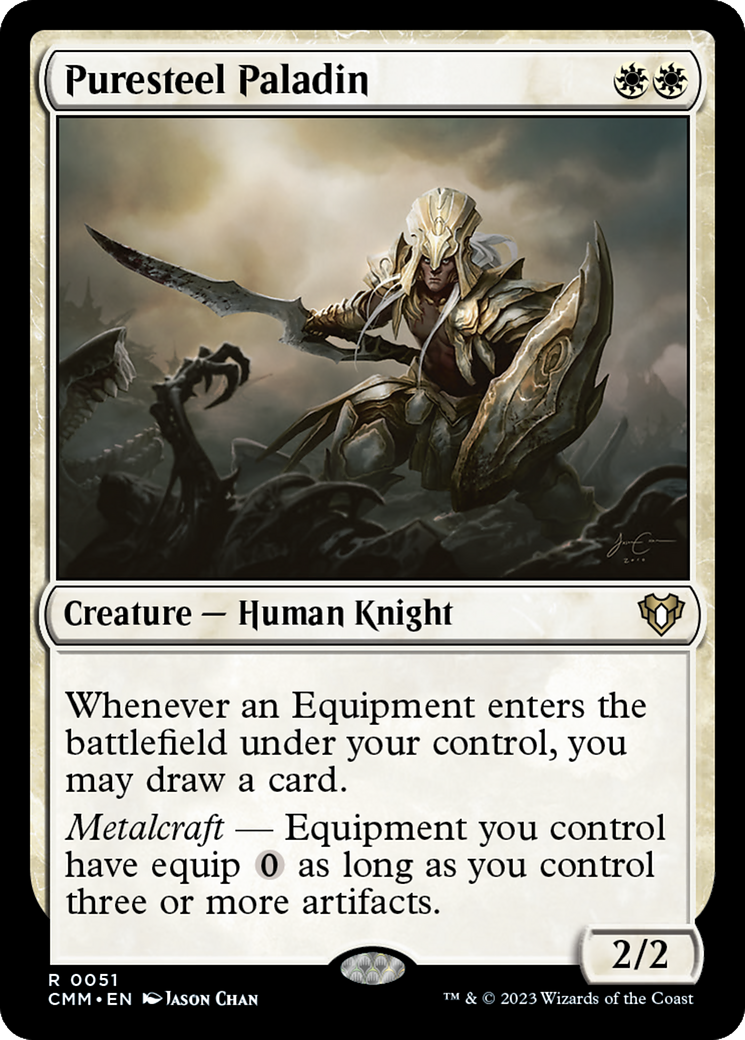 Puresteel Paladin [Commander Masters] | Grognard Games