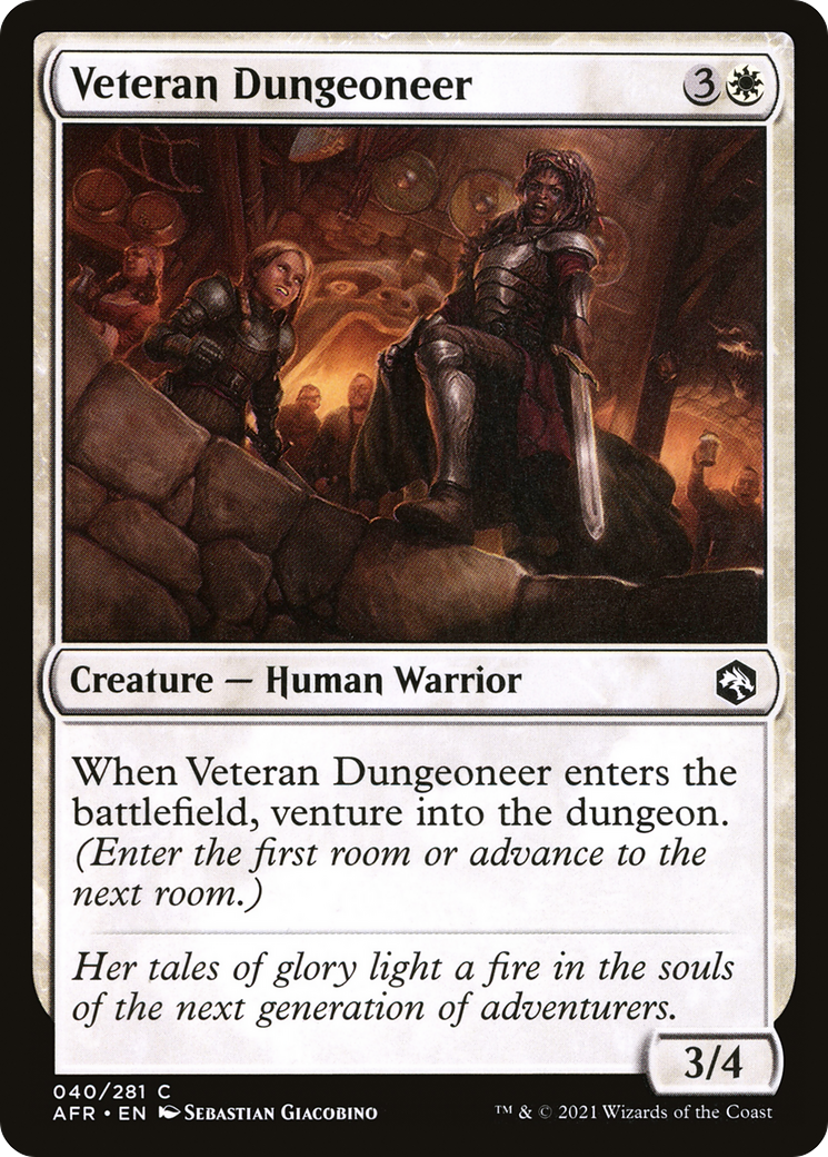 Veteran Dungeoneer [Dungeons & Dragons: Adventures in the Forgotten Realms] | Grognard Games