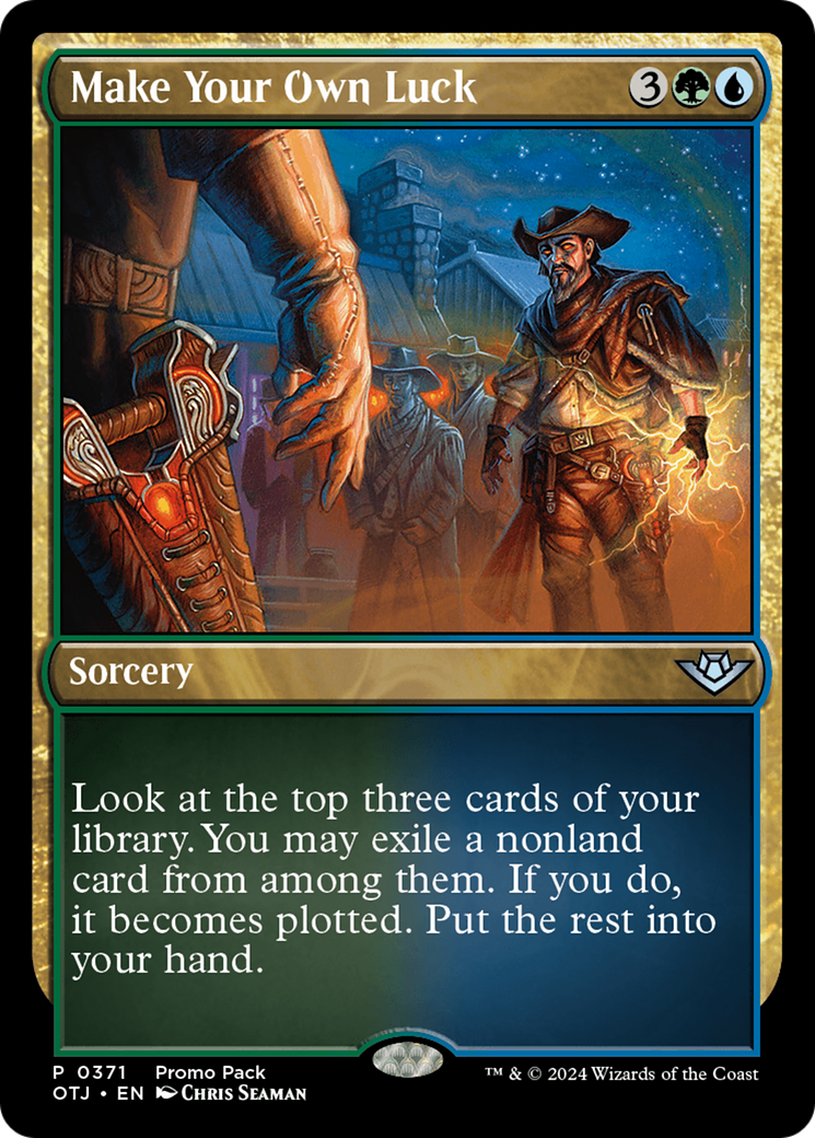 Make Your Own Luck (Promo Pack) [Outlaws of Thunder Junction Promos] | Grognard Games