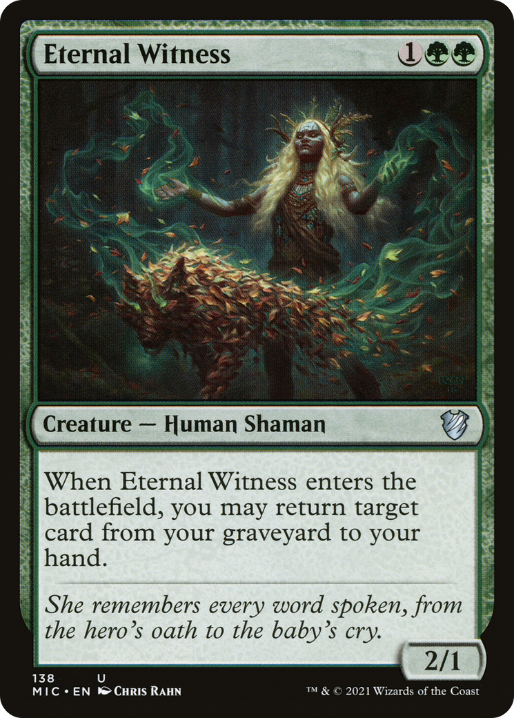 Eternal Witness [Innistrad: Midnight Hunt Commander] | Grognard Games