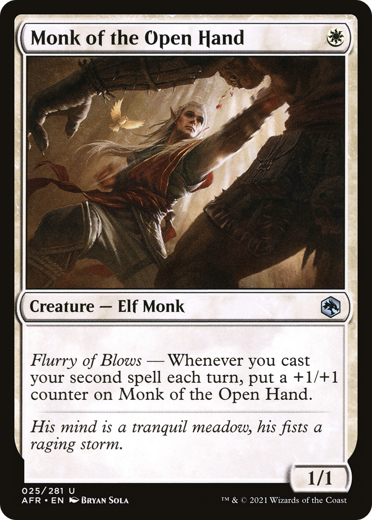 Monk of the Open Hand [Dungeons & Dragons: Adventures in the Forgotten Realms] | Grognard Games