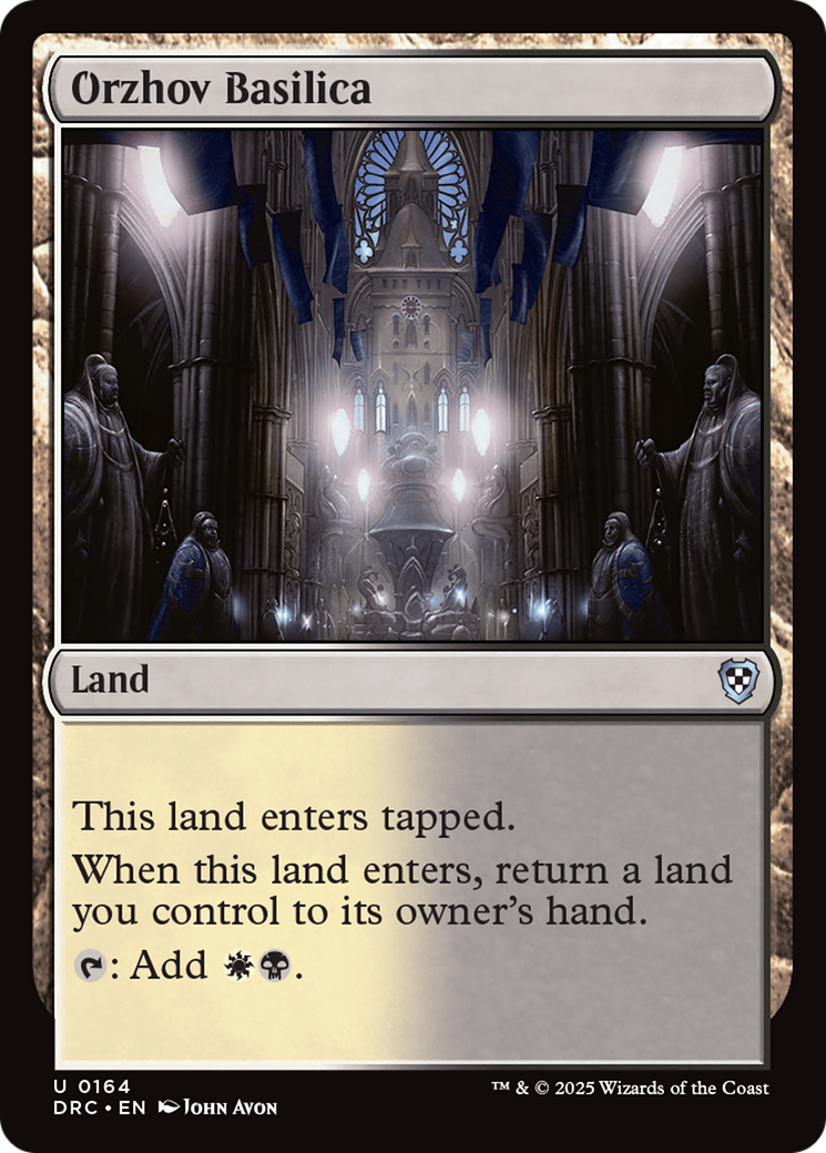 Orzhov Basilica [Aetherdrift Commander] | Grognard Games