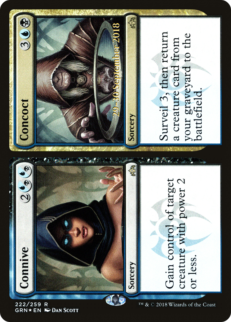 Connive // Concoct  [Guilds of Ravnica Prerelease Promos] | Grognard Games