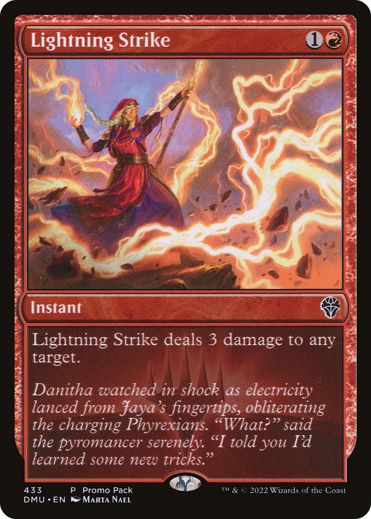 Lightning Strike (Promo Pack) [Dominaria United Promos] | Grognard Games