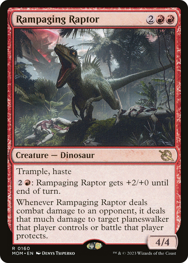 Rampaging Raptor [March of the Machine] | Grognard Games