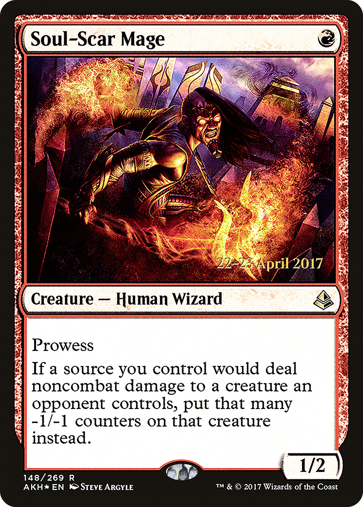 Soul-Scar Mage  [Amonkhet Prerelease Promos] | Grognard Games