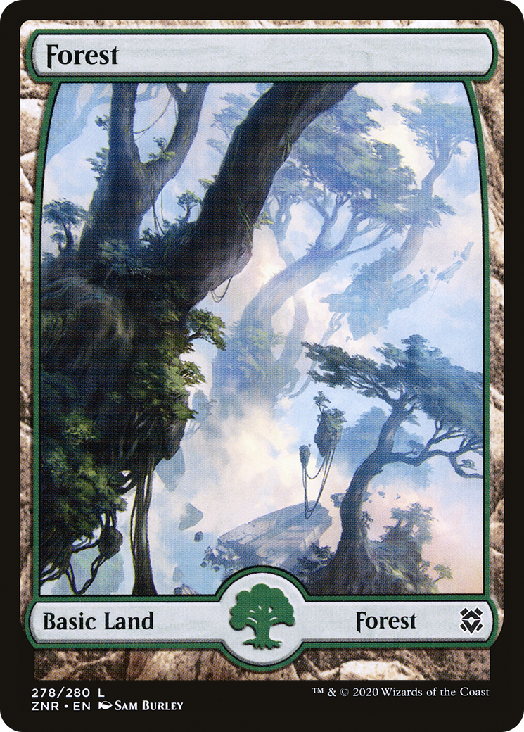 Forest (278) [Zendikar Rising] | Grognard Games