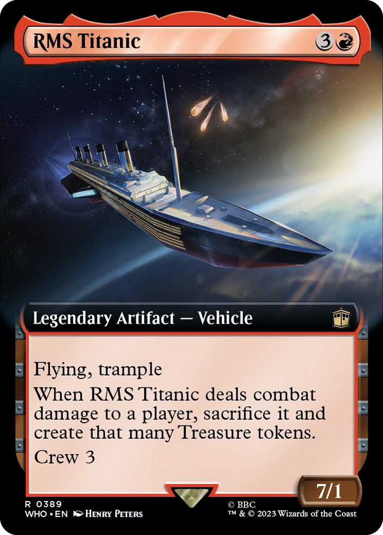 RMS Titanic (Extended Art) [Doctor Who] | Grognard Games