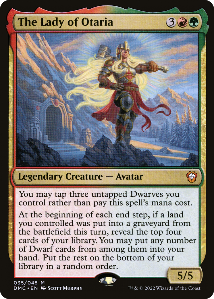 The Lady of Otaria [Dominaria United Commander] | Grognard Games