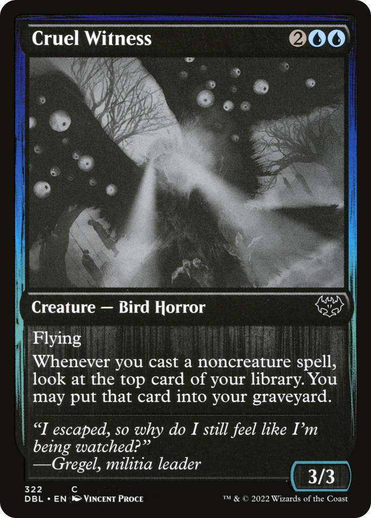 Cruel Witness [Innistrad: Double Feature] | Grognard Games