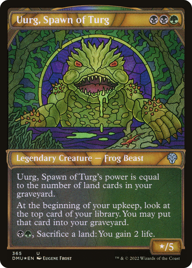 Uurg, Spawn of Turg (Showcase Textured) [Dominaria United] | Grognard Games