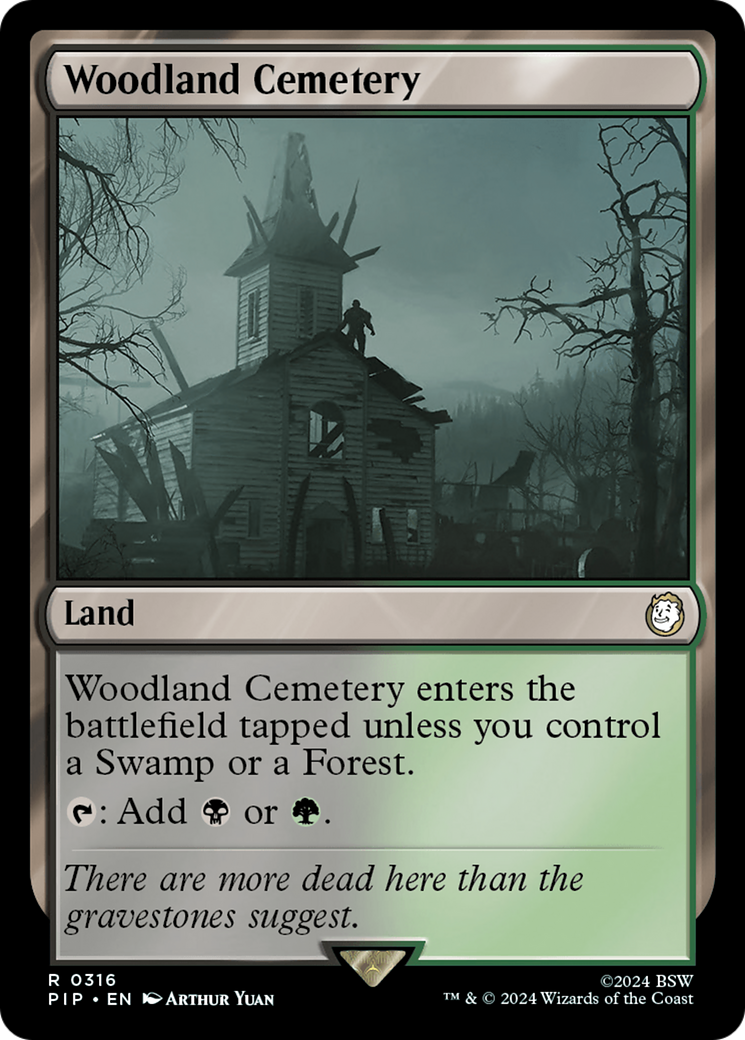 Woodland Cemetery [Fallout] | Grognard Games