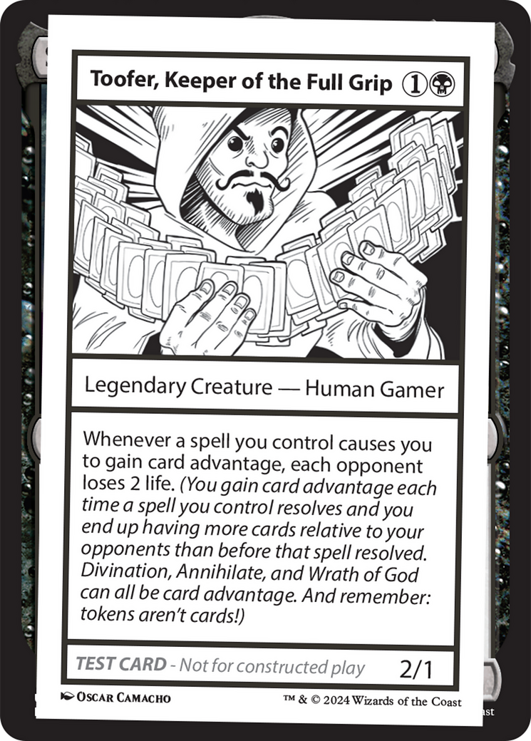 Toofer, Keeper of the Full Grip [Mystery Booster 2 Playtest Cards] | Grognard Games
