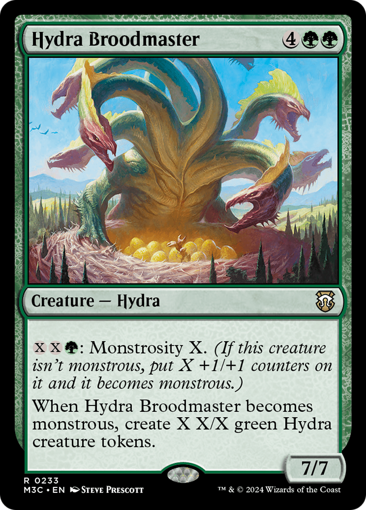 Hydra Broodmaster [Modern Horizons 3 Commander] | Grognard Games