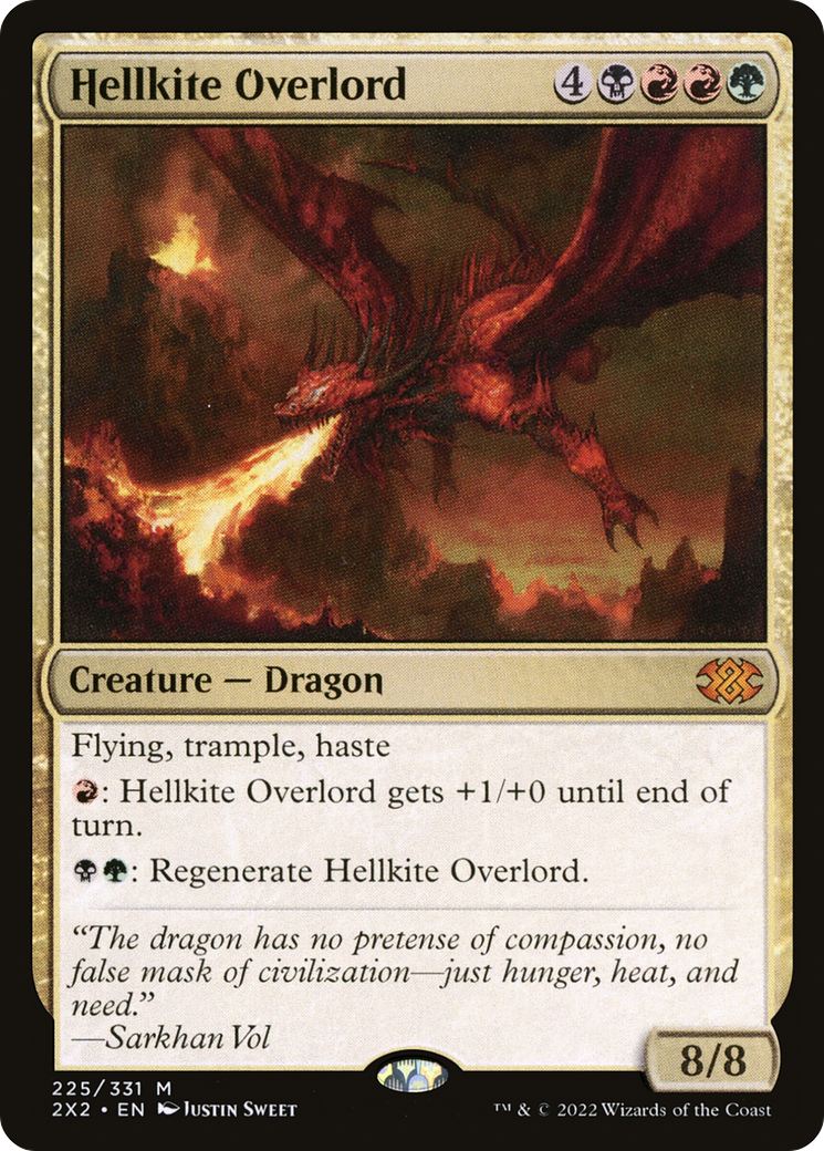Hellkite Overlord [Double Masters 2022] | Grognard Games