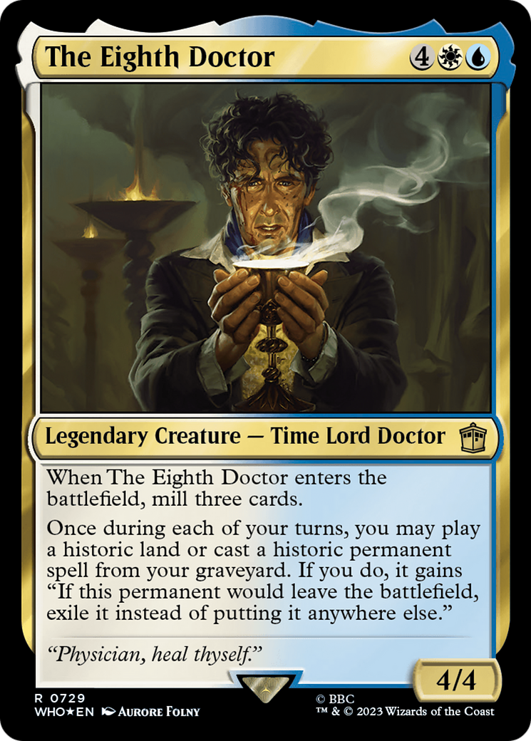 The Eighth Doctor (Surge Foil) [Doctor Who] | Grognard Games