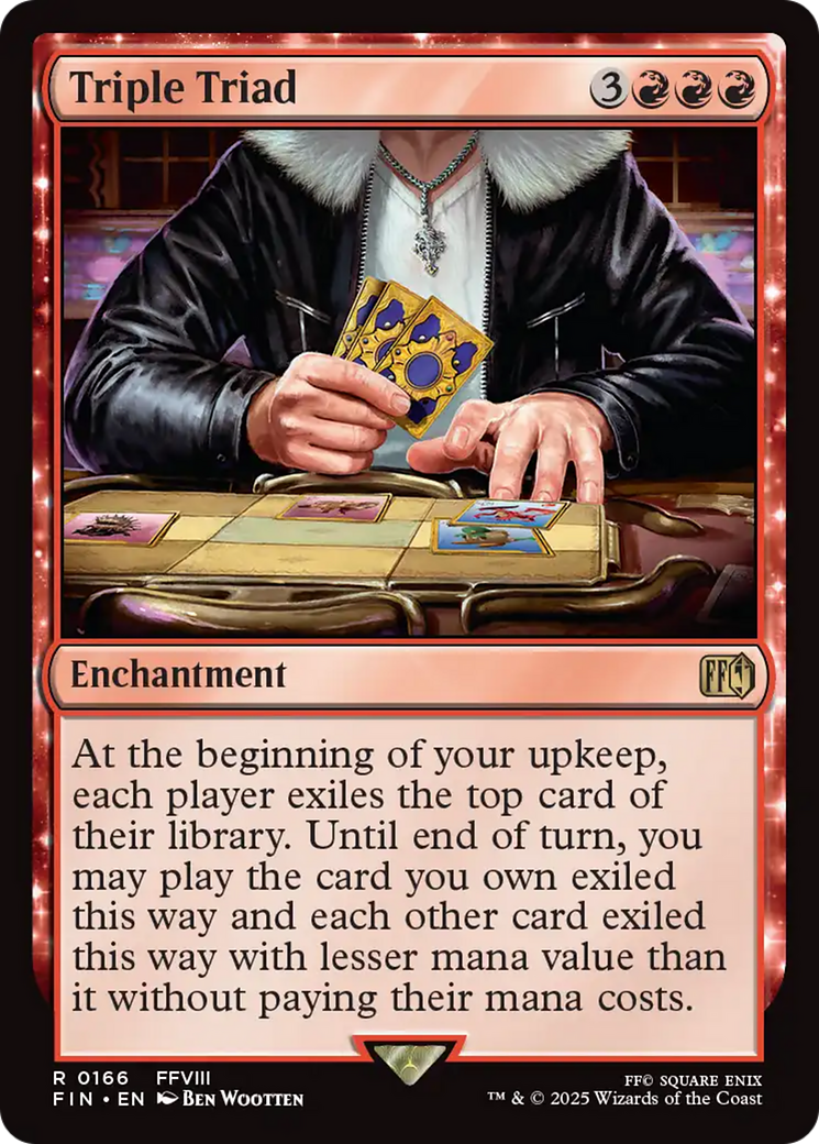 Triple Triad (FIN-166) - FINAL FANTASY Foil | Grognard Games
