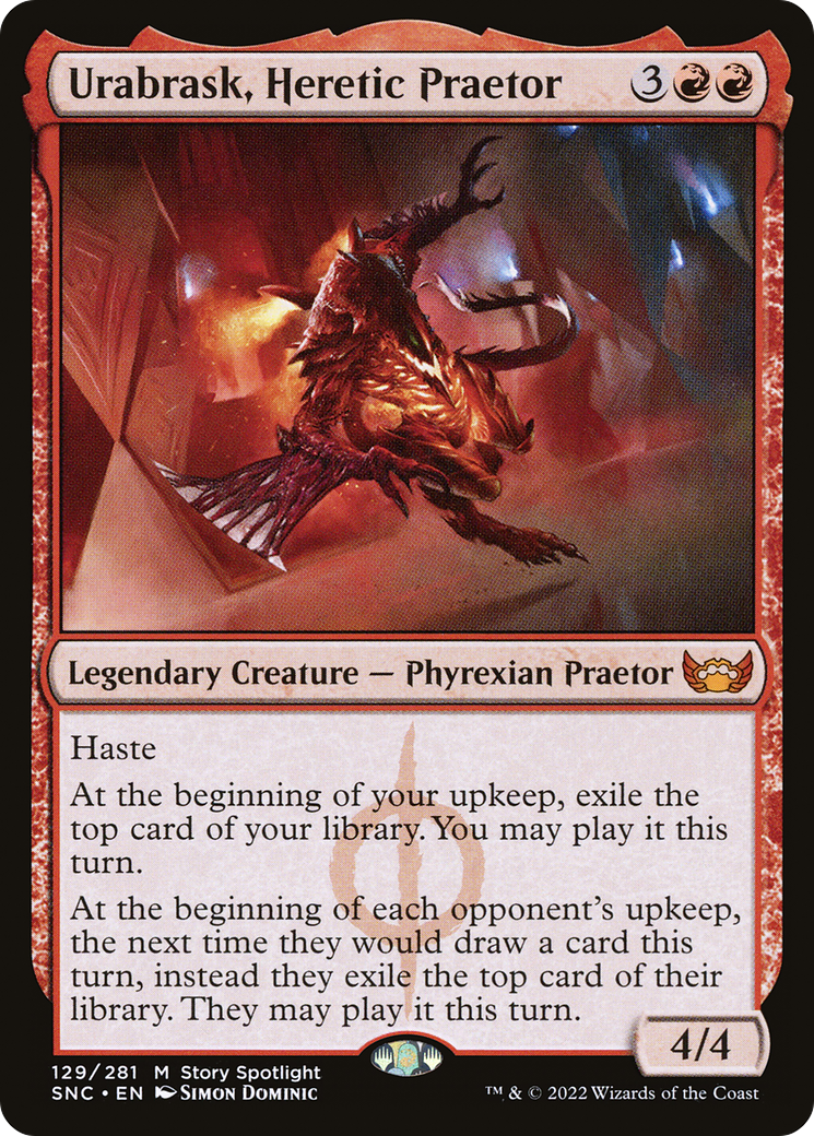 Urabrask, Heretic Praetor [Streets of New Capenna] | Grognard Games