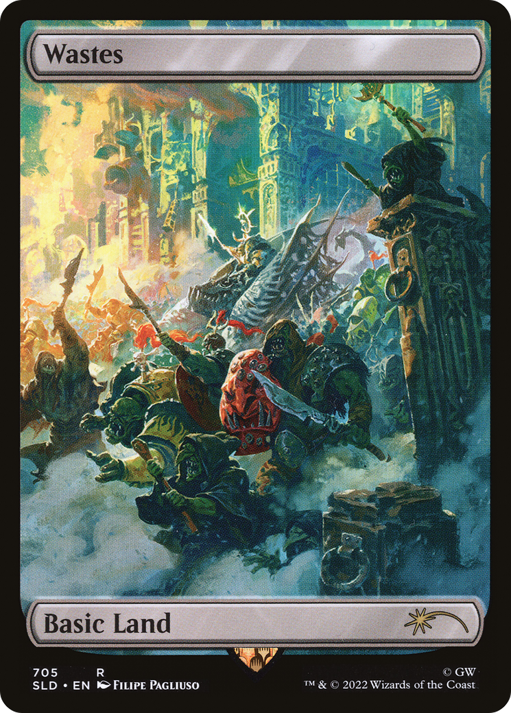 Wastes (705) (Extended Art) [Secret Lair Drop Promos] | Grognard Games