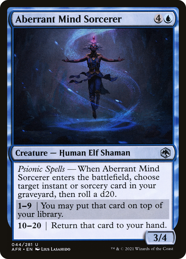 Aberrant Mind Sorcerer [Dungeons & Dragons: Adventures in the Forgotten Realms] | Grognard Games