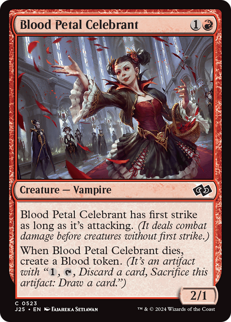 Blood Petal Celebrant [Foundations Jumpstart] | Grognard Games