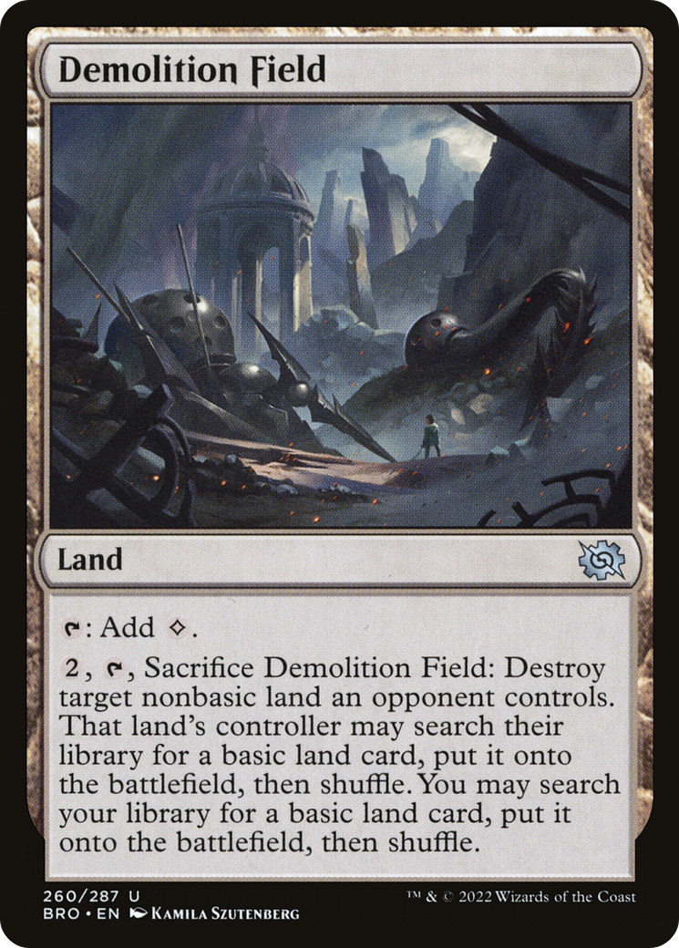 Demolition Field [The Brothers' War] | Grognard Games
