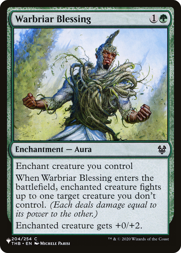 Warbriar Blessing [The List] | Grognard Games