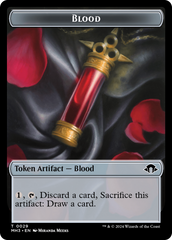 Blood // Energy Reserve Double-Sided Token [Modern Horizons 3 Tokens] | Grognard Games