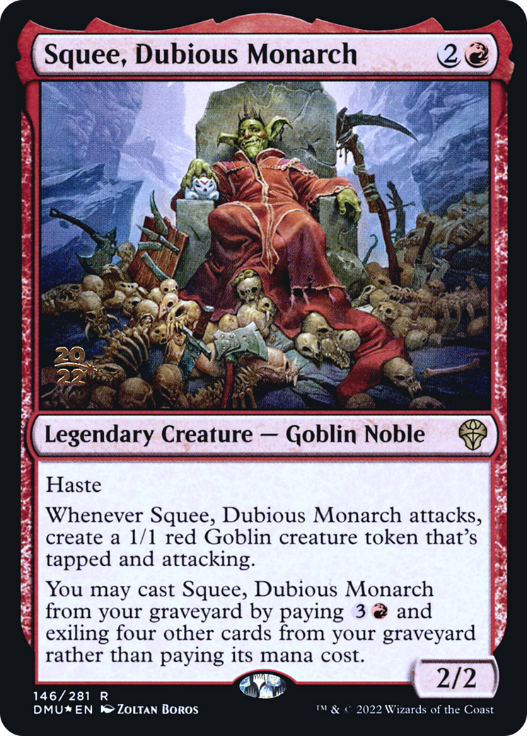 Squee, Dubious Monarch [Dominaria United Prerelease Promos] | Grognard Games