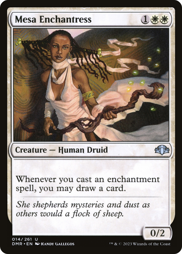 Mesa Enchantress [Dominaria Remastered] | Grognard Games