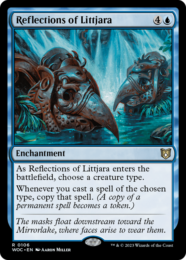 Reflections of Littjara [Wilds of Eldraine Commander] | Grognard Games