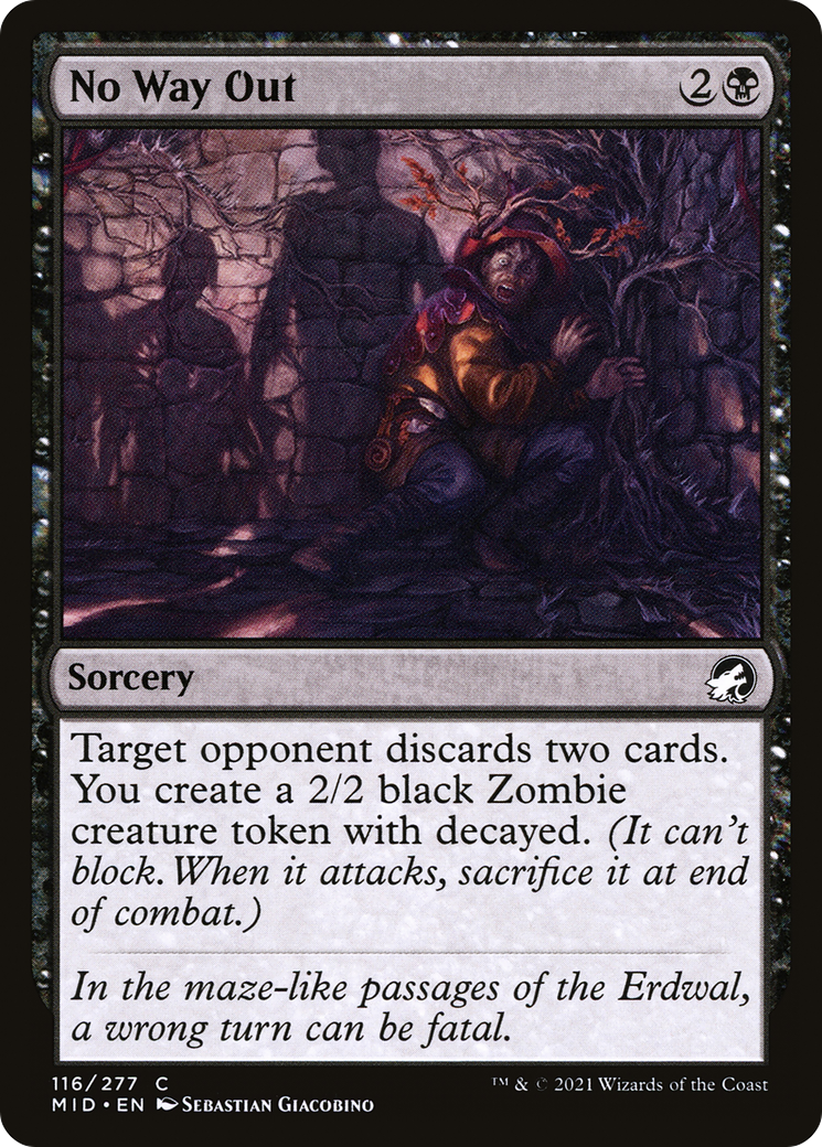 No Way Out [Innistrad: Midnight Hunt] | Grognard Games