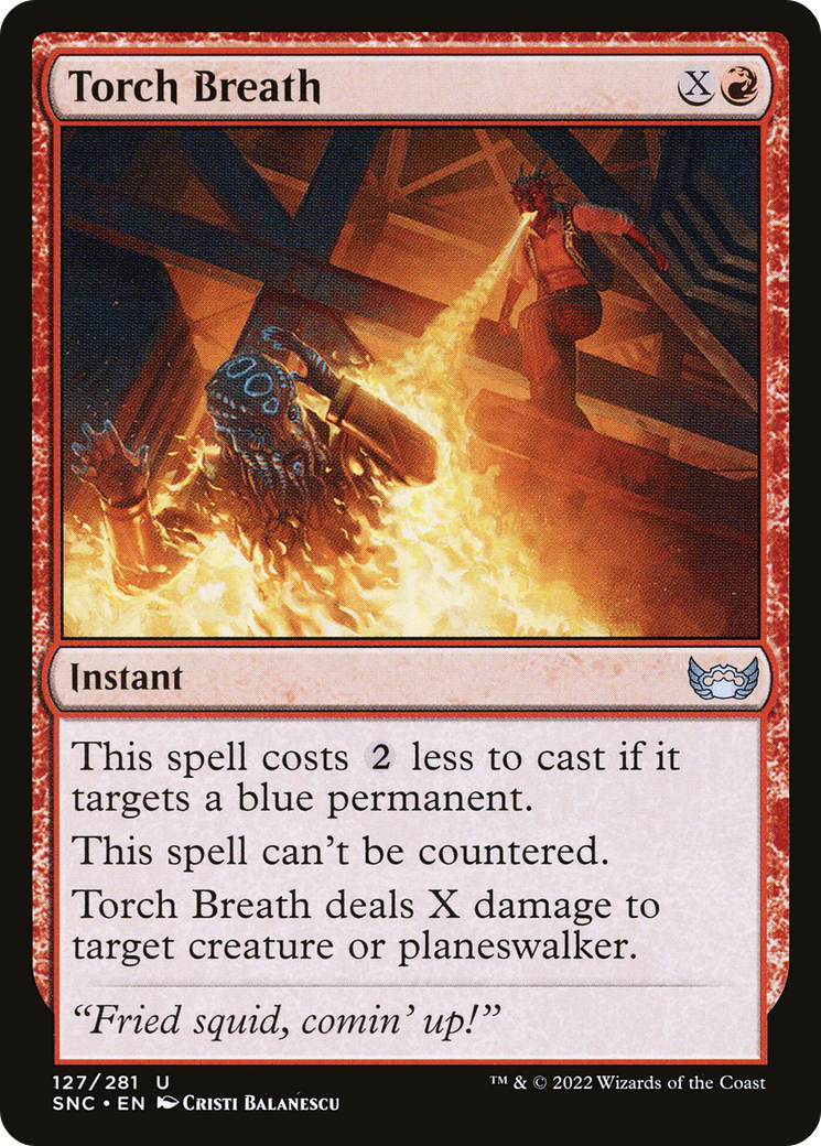 Torch Breath [Streets of New Capenna] | Grognard Games