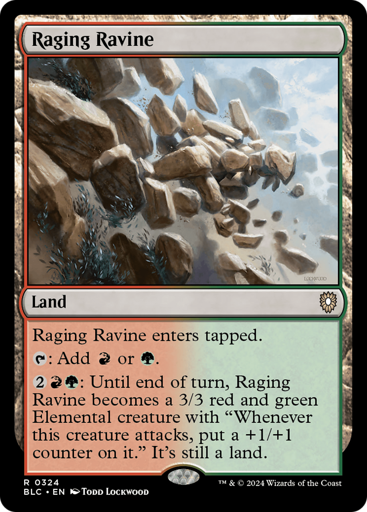Raging Ravine [Bloomburrow Commander] | Grognard Games