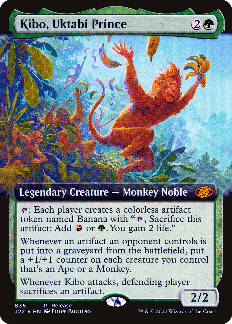 Kibo, Uktabi Prince (Extended Art) (Release) [Jumpstart 2022] | Grognard Games