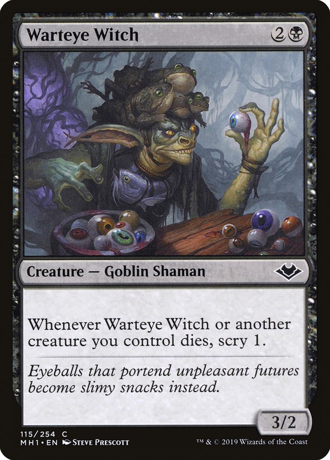 Warteye Witch [Modern Horizons] | Grognard Games