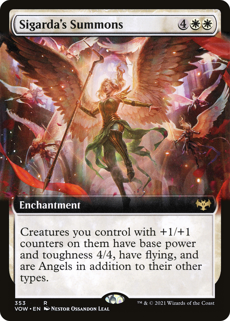 Sigarda's Summons (Extended) [Innistrad: Crimson Vow] | Grognard Games