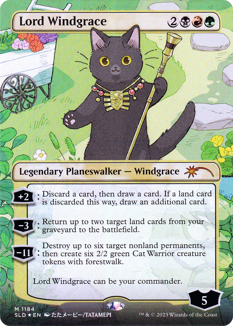Lord Windgrace (Borderless) [Secret Lair Drop Series] | Grognard Games