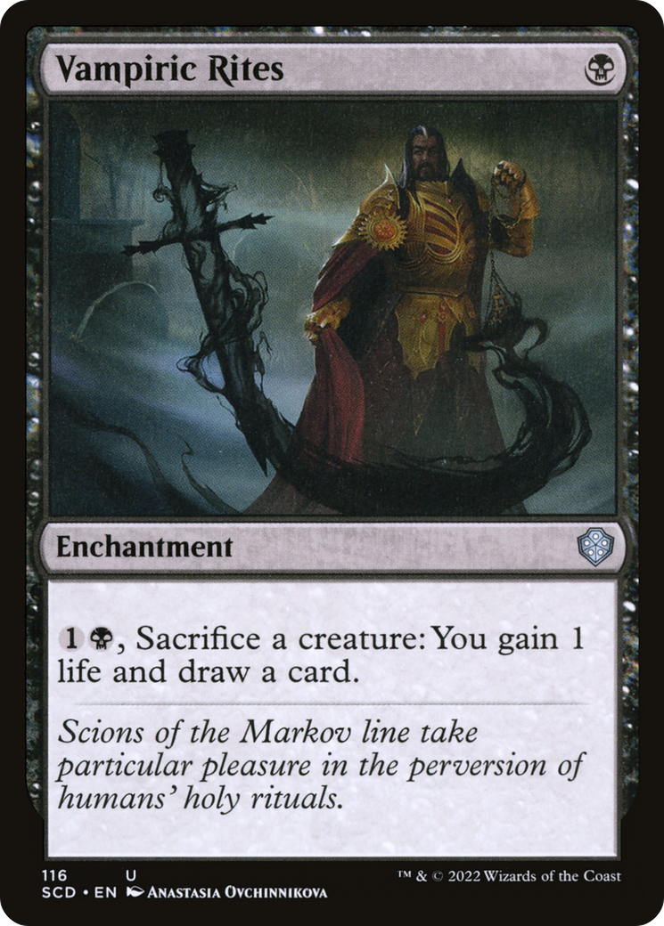 Vampiric Rites [Starter Commander Decks] | Grognard Games