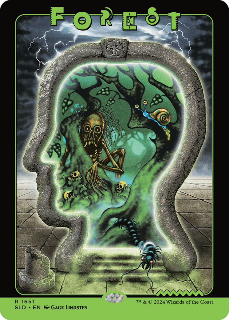 Forest (SLD-1651) - Secret Lair Drop Foil | Grognard Games